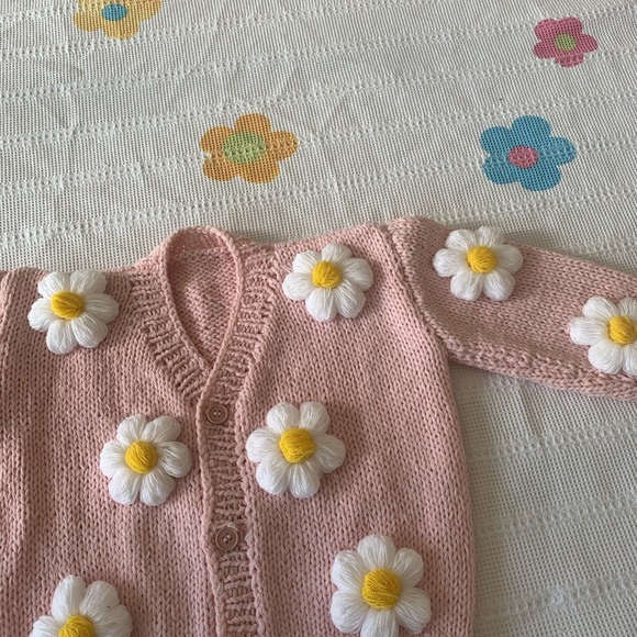 Handmade Girl Cardigan - Picture 3 of 7